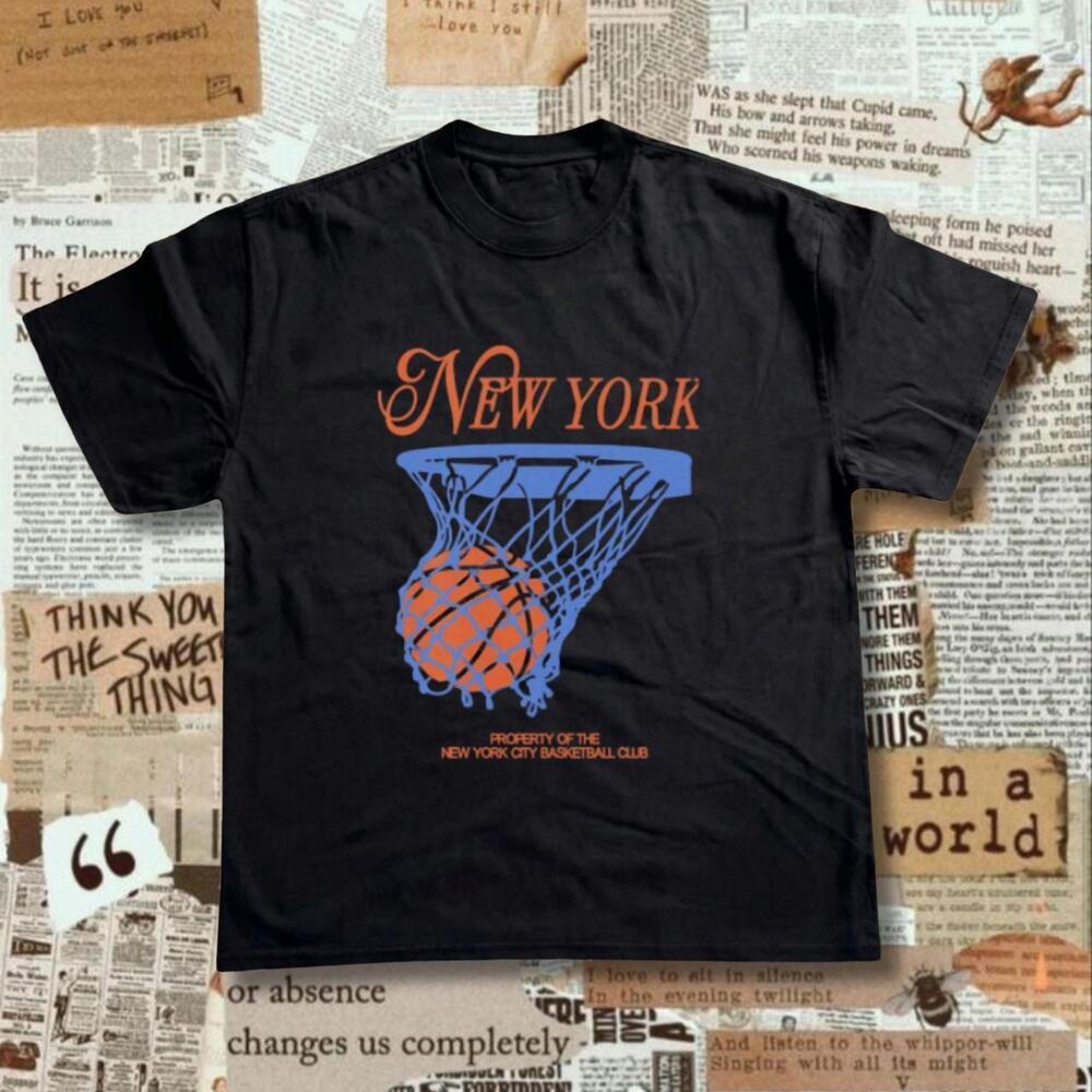 York City Basketball Club Black T-Shirt